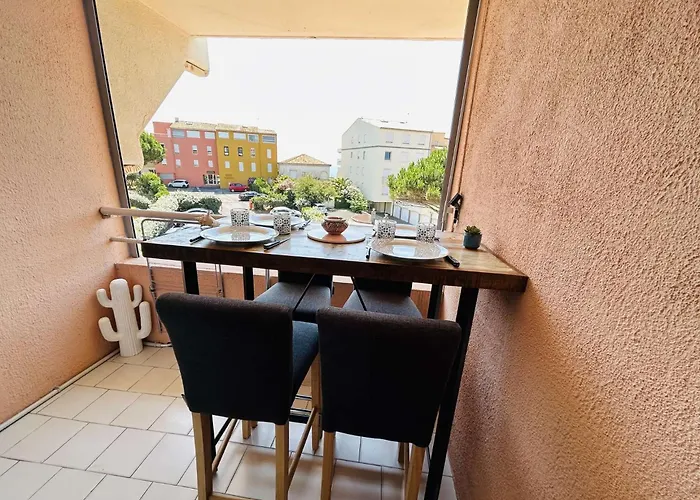 Appt 2 Pieces 4 Couchages Cap D'agde Ct045-291 *