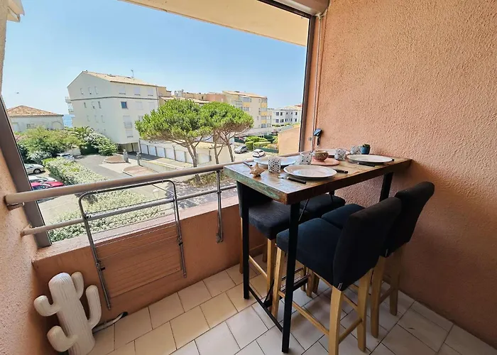 公寓 Appt 2 Pieces 4 Couchages Cap D'agde Ct045-291