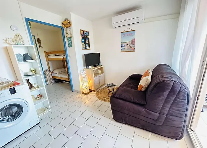 Appt 2 Pieces 4 Couchages Cap D'agde Ct045-291 公寓 阿格德